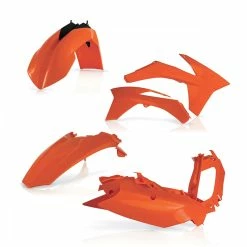 Promo ⭐ Acerbis Plastics Kit Ktm Excf 2012 Orange 👏