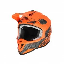 Outlet 💯 Plastic Acerbis Linear Helmet Black Orange 🤩