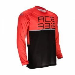Discount 😉 Jerseys Acerbis Mtb Razorcrest Jersey Black Red ✔️
