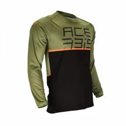 Discount 😍 Jerseys Acerbis Mtb Razorcrest Jersey Black Green 🔥