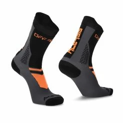 New ✔️ Acerbis Mtb Track 🧦 Socks Black Orange ❤️