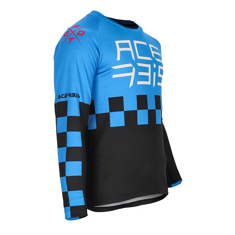 Promo 👍 Acerbis Mx J-kid One Jersey Blue Black 🎁