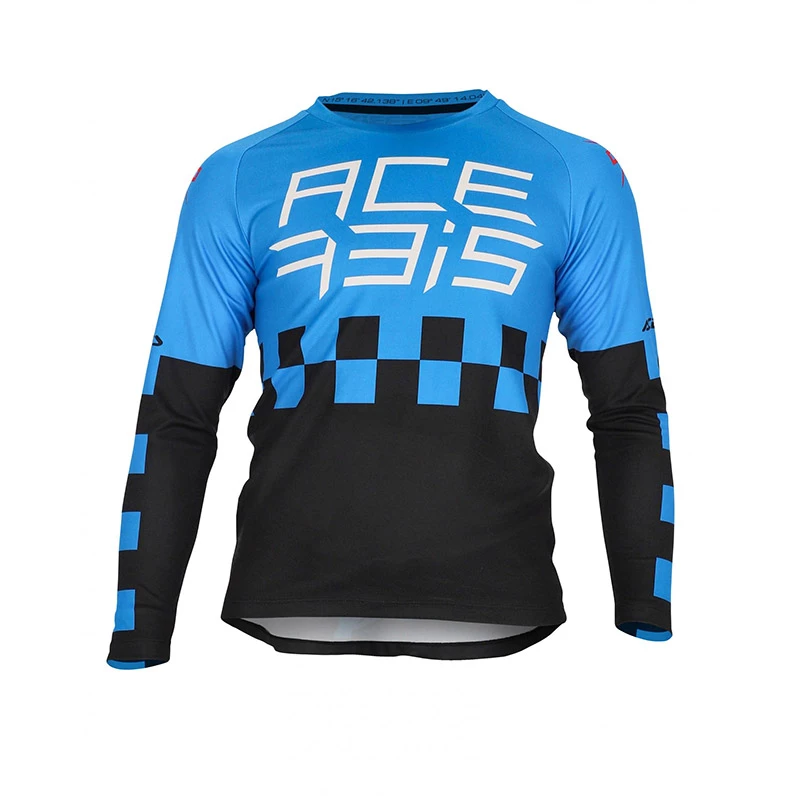 Promo 👍 Acerbis Mx J-kid One Jersey Blue Black 🎁 - Image 2