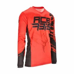 Cheap ✔️ Acerbis Mx J-track Six Jersey Red Black 🥰