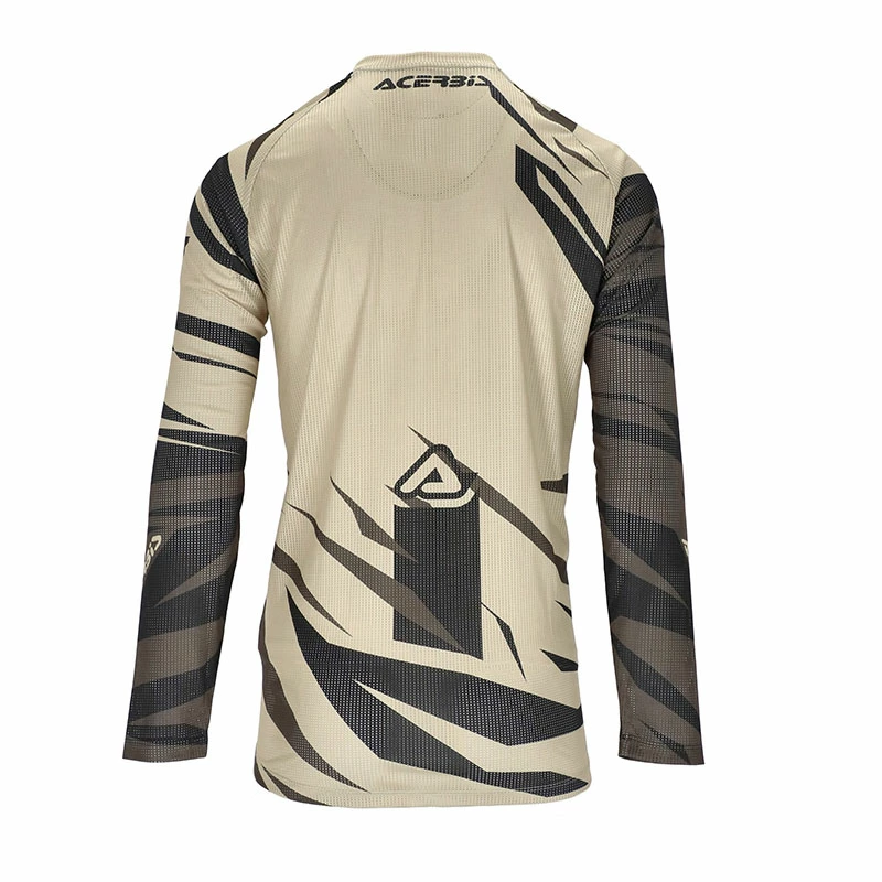 Budget 💯 Acerbis Mx J-windy Four Jersey Beige Black 🛒 - Image 3