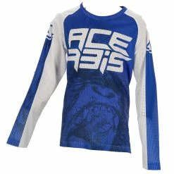 Coupon ❤️ Acerbis Mx J-windy Two Kid Vented Jersey Blue White 👍