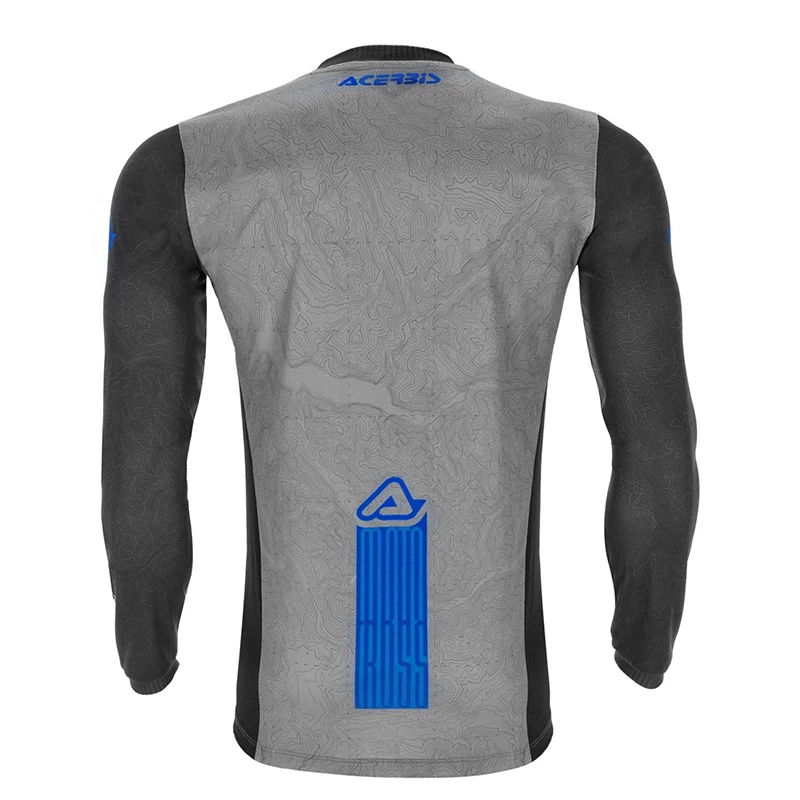 Best Sale 👏 Acerbis Mx J-track One Jersey Grey Blue 🤩 - Image 3