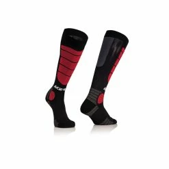 Discount 👏 Acerbis Mx Impact Red Black 🧦 Socks ❤️