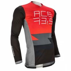 Deals ✔️ Acerbis Mx J-team Jersey Red Black ⌛