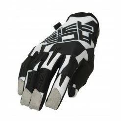 Outlet 🤩 Acerbis Mx Xh Gloves Black White ⭐