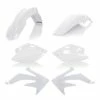 Outlet 🥰 Acerbis Plastic Kit White 0010295 For Honda Crf 450r 07-08 🔔