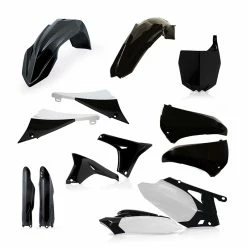 Cheapest 🔥 Acerbis Plastics Kit Yamaha Yz-f 450 10-13 Black White ✨