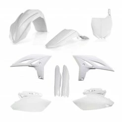 Coupon 🔥 Acerbis Full Plastic White Kit 0013983 For Yamaha Yzf 250 10-13 ✨