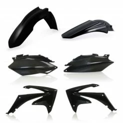 Flash Sale 🌟 Acerbis Plastic Kit Black 0015803 For Honda Crf 250r 11/13 And Crf 450r 11/12 🧨