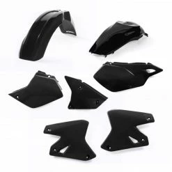 Discount 👍 Acerbis Full Kit Plastic Black 0007586 For Kawasaki Klx 400 03/04 And Suzuki Drz 400/400e 00/12 👏