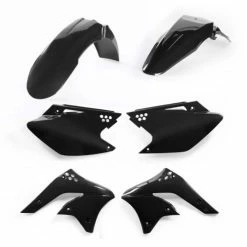 Discount 😀 Acerbis Full Plastic Black Kit 0009110 For Kawasaki Kx-f 250 06/08 ✨