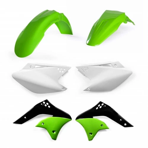 Budget 🌟 Acerbis Full Plastic Original Kit 0009110 For Kawasaki Kx-f 250 06/08 💯