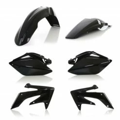 Best deal 🎁 Acerbis Plastic Kit Black 0009177 For Honda Crf 250 06/09 😀