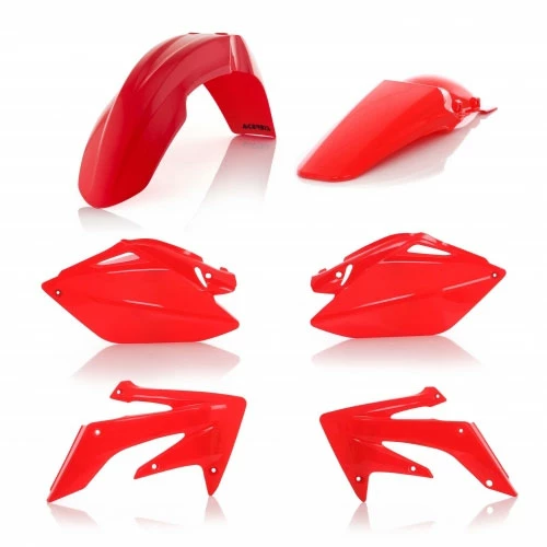 Discount 🎁 Acerbis Plastic Kit Red 0009177 For Honda Crf 250 06/09 😀