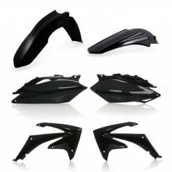 Flash Sale ❤️ Acerbis Plastic Kit Black 0013148 For Honda Crf250r 2010 And Crf450r 09-10 🥰