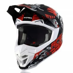 Flash Sale 💯 Plastic Acerbis Profile 4 Helmet Black Grey 🎉