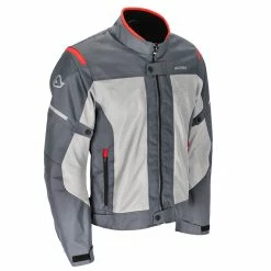 Brand new 💯 Ventilated Acerbis Ce Ramsey Vented Jacket Grey Red ⭐