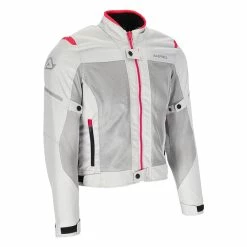 Wholesale 😉 Ventilated Acerbis Ce Ramsey Vented Lady Jacket Grey Pink 🛒