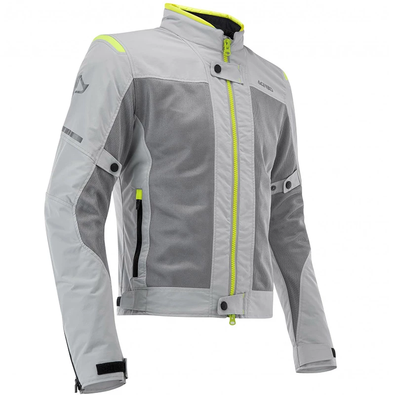 Flash Sale 🤩 Ventilated Acerbis Ce Ramsey Vented Jacket Grey ⌛