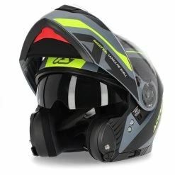 Coupon 👏 Plastic Acerbis Rederwel Modular Helmet Grey Yellow 👏