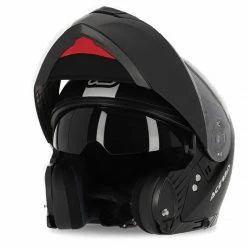 Hot Sale 😀 Plastic Acerbis Rederwel Modular Helmet Matt Black ⌛