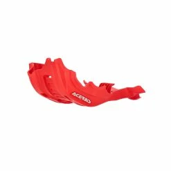Coupon 😀 Engine Acerbis Honda Crf 450 2021 Skid Plate Red ✔️