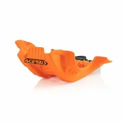 Coupon 😉 Engine Acerbis Skid Plate Ktm Xc-f 250 Orange Black ✨