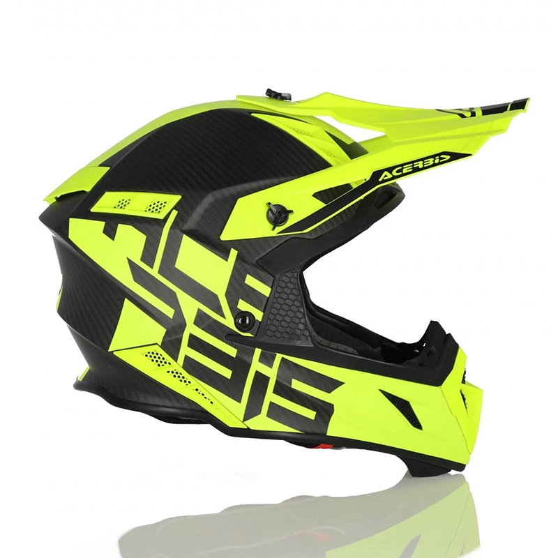 Best reviews of 👍 Fiber Acerbis Steel Carbon Helmet Yellow Fluo 🛒 - Image 2