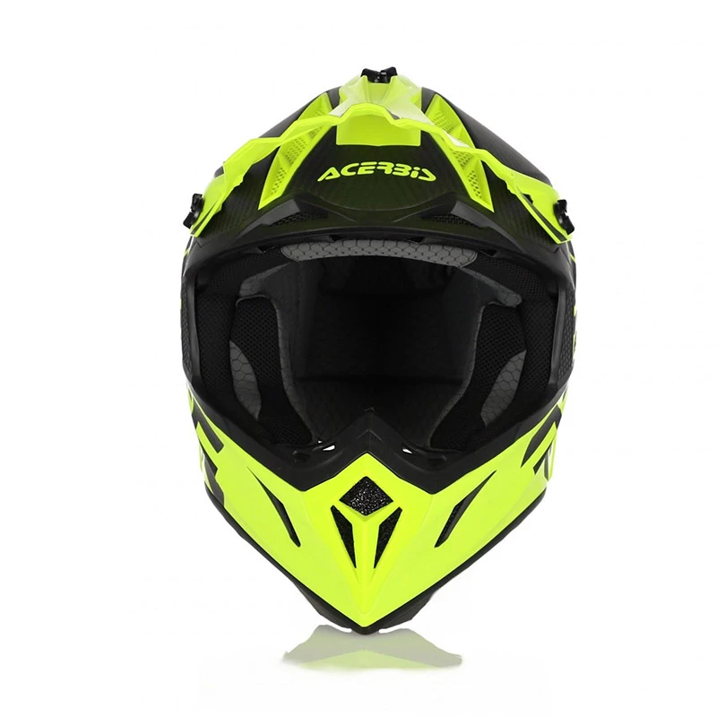 Best reviews of 👍 Fiber Acerbis Steel Carbon Helmet Yellow Fluo 🛒 - Image 4