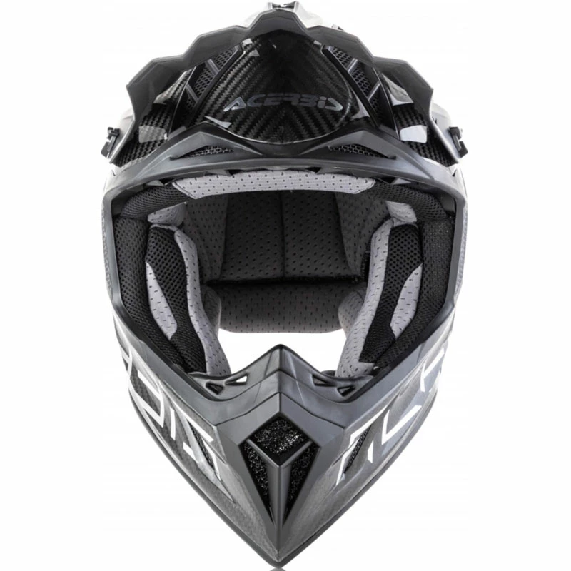 Deals 🔥 Fiber Acerbis Offroad Helmet Steel Carbon Black 🎉 - Image 5