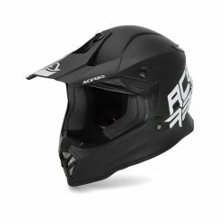 Outlet 😍 Fiber Acerbis Steel Junior Helmet Black 🌟