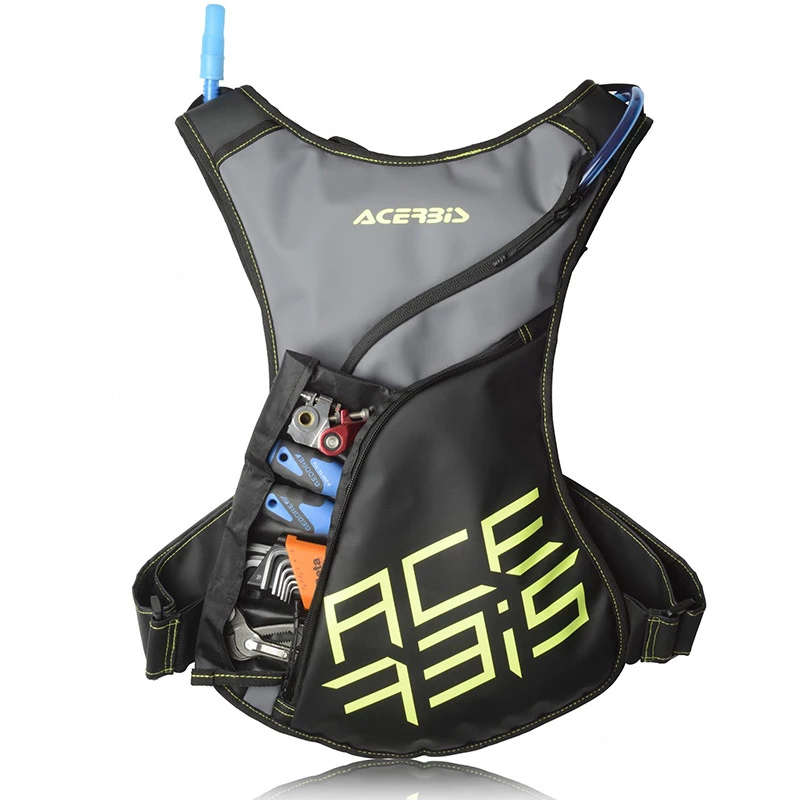 Best Sale ⌛ Backpacks Acerbis Water Satuh 🎒 Backpack Black 🥰 - Image 2