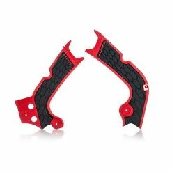 Deals 🎁 Others Acerbis X-grip Frame Protectors Red Honda Crf 450r-rx 2017 🌟