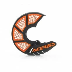 Promo 😀 Others Acerbis Disc Protection X-brake 2.0 Black Orange ⭐