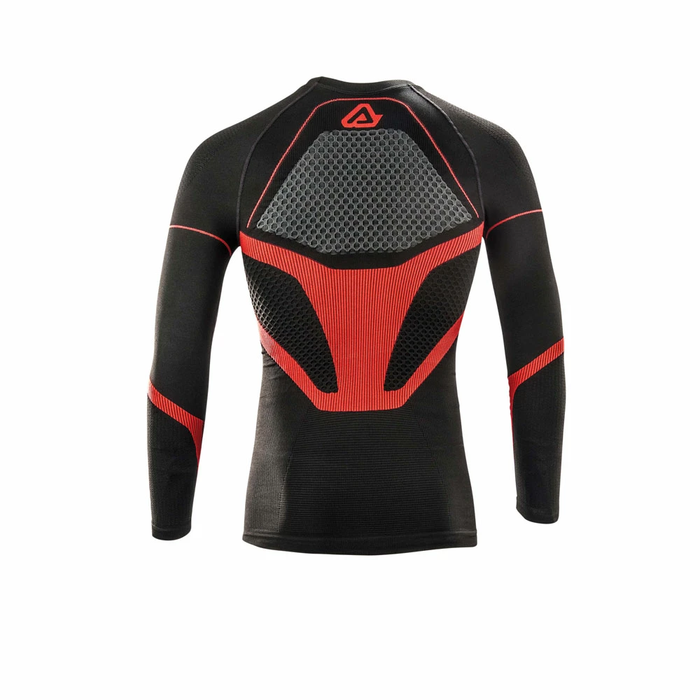 New 😀 Top Acerbis X-body Winter Black Red Jersey Underwear 😉 - Image 3