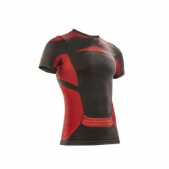 Cheap 🧨 Top Acerbis X-body ☀️ Summer T-shirt Black Red 🤩