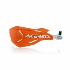 Outlet 🧨 Handguards Acerbis X-factory Orange White Handsguards 2018 🎉