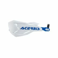 Discount ✔️ Handguards Acerbis X-factory White Blue Handsguards 2018 🥰