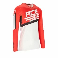 Coupon 😀 Acerbis X-flex Four Jersey White Red 😍