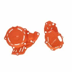Flash Sale 🎉 Engine Acerbis X-power Ktm Sxf250/350 23 Crankcase Orange 2 😉