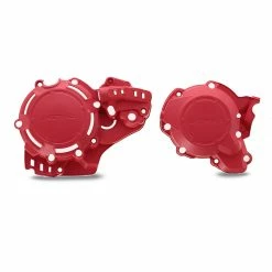Brand new 🎁 Engine Acerbis X-power Ec250 21 Motor Crankcase Red 🎉