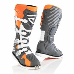 Best Sale 🎉 Offroad Acerbis X Race 🥾 Boots Orange Grey 🥰