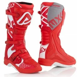 Cheapest ⭐ Offroad Acerbis X-team 🥾 Boots Red White ✔️