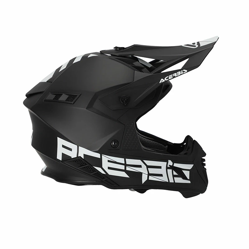 New ⌛ Fiber Acerbis X-track 2206 Helmet Black 2 🎁 - Image 2