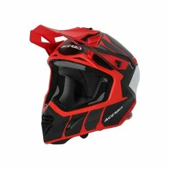 Top 10 ⭐ Fiber Acerbis X-track 2206 Helmet Black Red 🔥